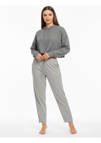 Düz Paça Eşofman Altı Gri 3011 fiyatları