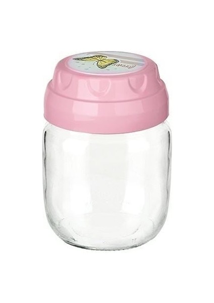 Vintage Dekoratif Desenli Cam Kavanoz 425ML - 14,3 Oz fiyatları