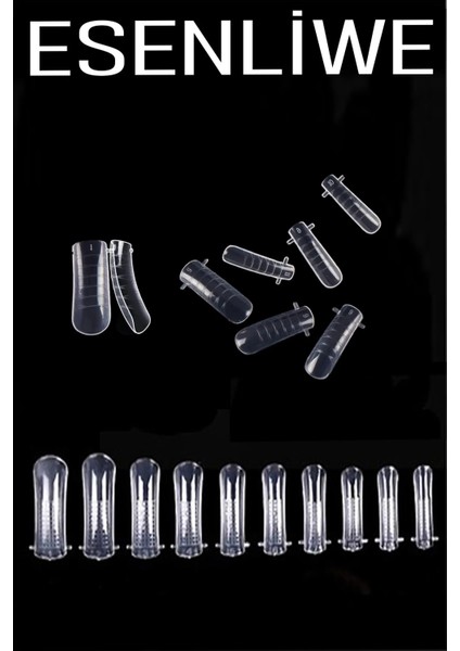 8 Parça Polygel Protez Tırnak Jeli Kalıcı Oje Akrilik Akril Jel Uygulama Seti Evde Kolay Yapım fırsatları