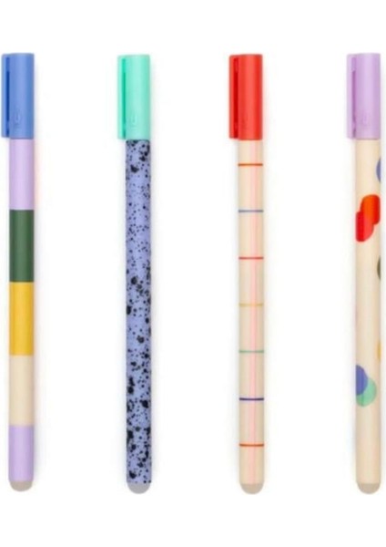 Inkerie Silinebilir Jel Kalem ve 4 Lü Yedek Refilli 5 Li Set modelleri
