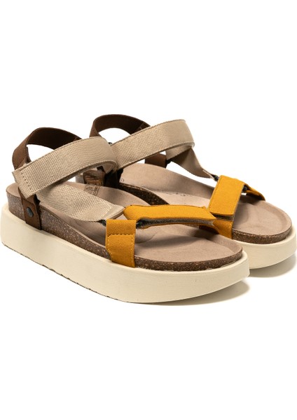 Kadın Terlik Rıgonı G105796 Genuins Vegan Sunflower modelleri