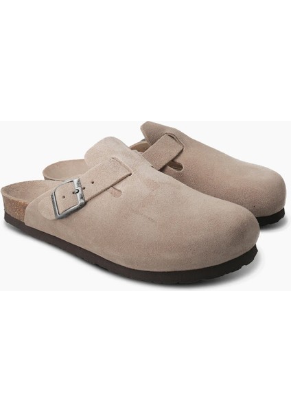 Kadın Terlik Rıva G105495 Genuins Velour Taupe modelleri