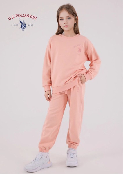 Kız Çocuk Pamuklu & Lisanslı Eşofman Takımı L1.USP.231.0.001
