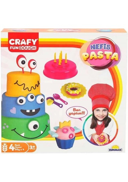 Crafy Nefis Pasta Oyun Hamur Seti 200 G 17 Parça fiyatları