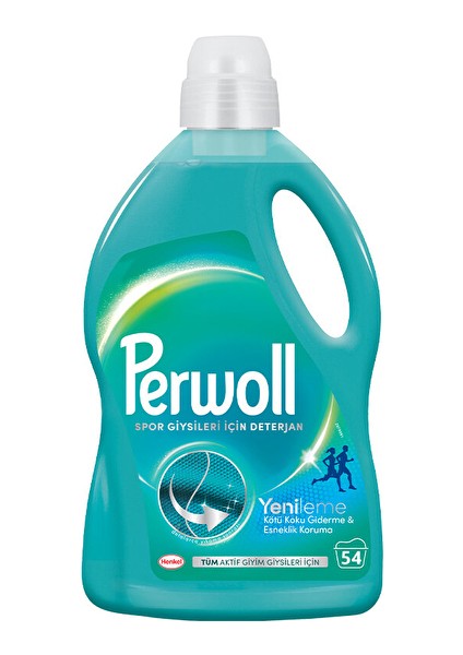 2 Adet Sıvı Bakım Deterjanı Sport 54 Yıkama 2970 ml