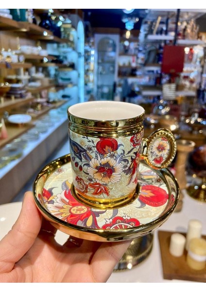 Oskar Mint Tek Kişilik Türk Kahvesi Fincanı