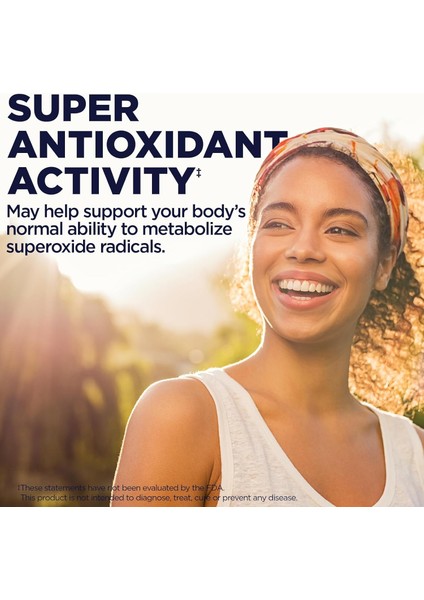 S.o.d. 3000 Sod Complex 400 Mg, Superoxide Dismutase Süperoksit Dismutaz Antioxidant Activity