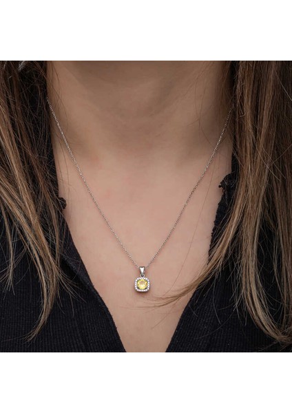 ​925 Ayar Gümüş Sarı Baget Taşlı Kadın Set T8603 (800800) fiyatları