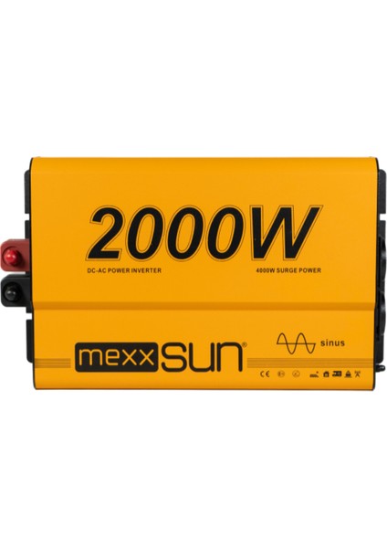 12 Volt 2000 Watt 2 Kw Tam Sınus Inverter - Invertor - Karavan