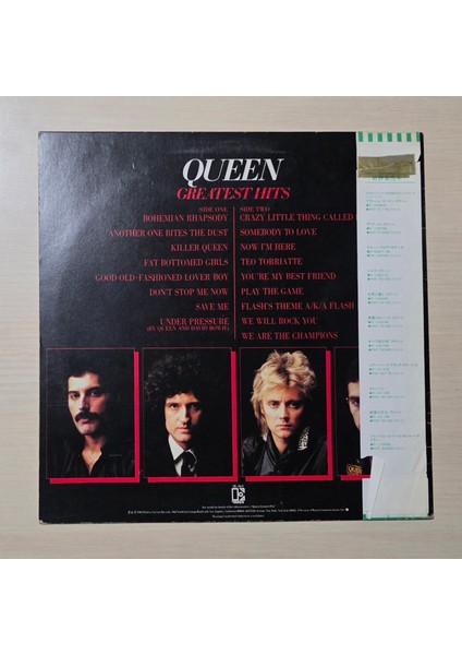 - Greatest Hits - ***japonya Baskı*** - 1981 - Dönem Baskı Plak - Longplay - Lp fiyatları