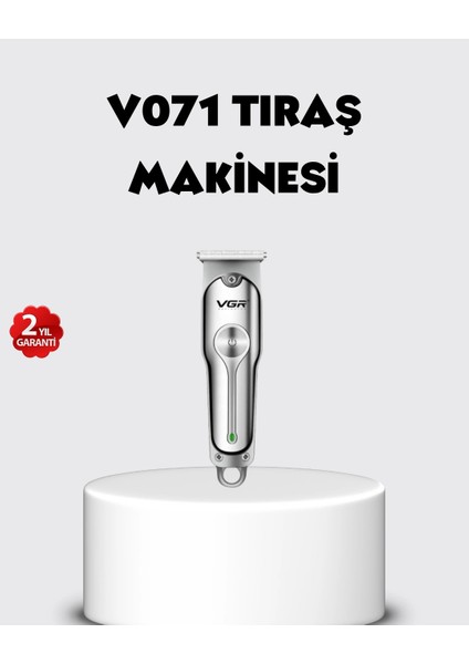 Şarjlı Gümüş Tıraş Makinesi – 3 Farklı Başlıklı, 120 Dakika Çalışma Süreli, Cilt Dostu Erkek Bakım Cihazı