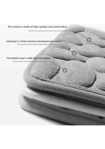 Memory Kaydırmaz Banyo Paspası Pembe modelleri