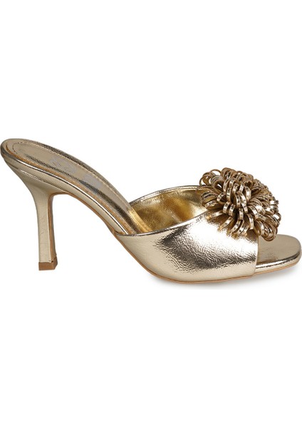 Dore Abiye Rugan Deri Kadın Terlik modelleri