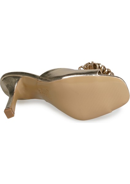 Dore Abiye Rugan Deri Kadın Terlik fırsatları