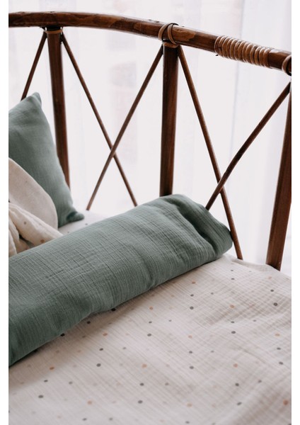 Park Yatak Müslin Nevresim Takımı (80X110) | Green Dots modelleri