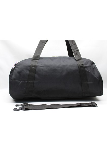 Siyah Renk Suya Dayanıklı Kumaş Seyahat Spor Gym ve Fitness Çantası modelleri