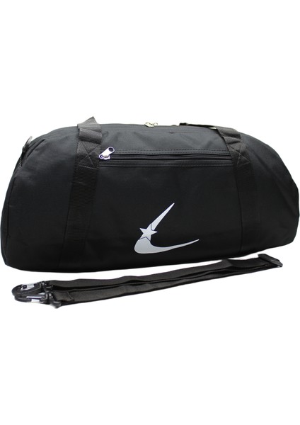 Siyah Renk Suya Dayanıklı Kumaş Seyahat Spor Gym ve Fitness Çantası fırsatları