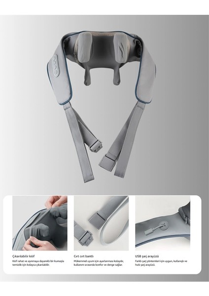 Vnb-01 U Tipi Ergonomik Boyun Masaj Cihazı modelleri