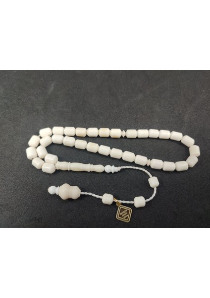 Iskeçeli Cemil Usta Eseri Bilek Boy Natural Deve Kemiği Sertifikalı 8694