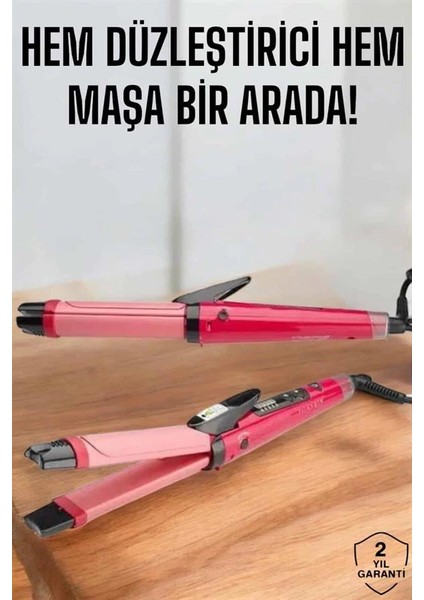 Hem Düzleştirici Hem Maşa Saç Şekillendirici fiyatları