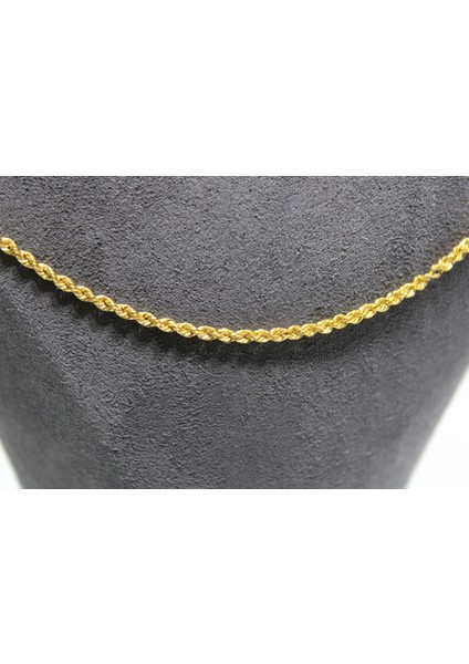 14 Ayar Altın Halat Modeli Zincir Kolye 4.27 gr fiyatları