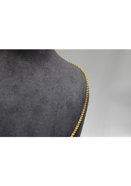 14 Ayar Altın Halat Modeli Zincir Kolye 4.27 gr fırsatları