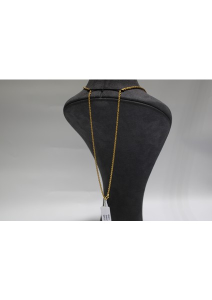 14 Ayar Altın Halat Modeli Zincir Kolye 4.27 gr