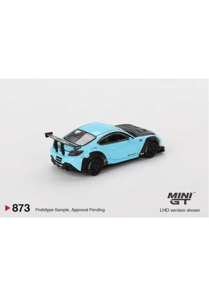 873 Toyota GR86 Lb Nation Baby Blue 1/64 Model Araba modelleri