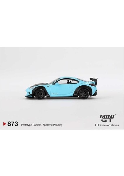 873 Toyota GR86 Lb Nation Baby Blue 1/64 Model Araba fırsatları
