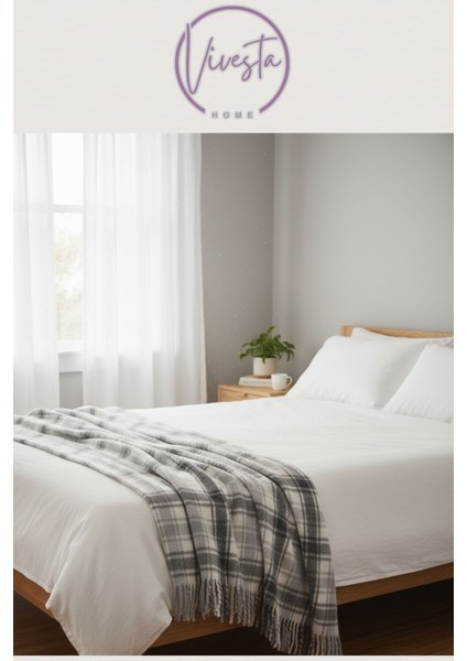 Yumuşacık Scotch Battaniye 150×200 cm – Sıcak, Şık ve Konforlu Tasarım