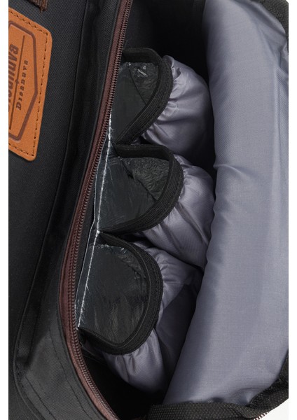 Püsküllü Anne Çantası Bebek Bakım Çantası Sırt ve Omuz Çantası