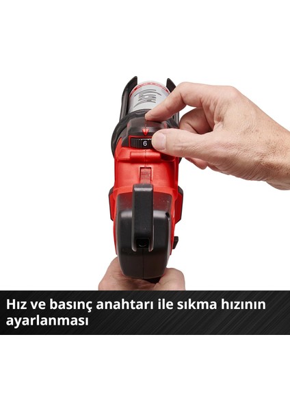 Akülü Silikon Tabancası Te-Sg 18/10 Li-Solo Power X-Change (18 V, 310 ml Kartuşlar Için, 2.0 indirimleri