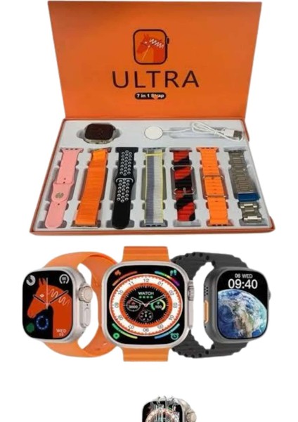 Akıllı Saat Çağrı Cevaplayabilen Unısex 7 Kordonlu Müzik Dinleme - MCT1587-4960 modelleri