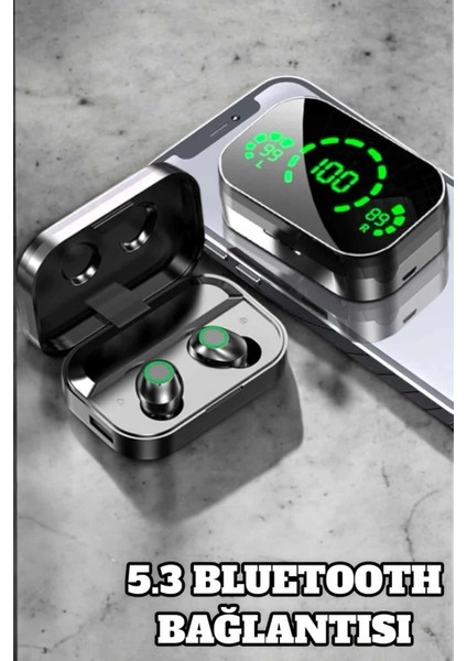 Bluetooth Kulaklık Çift Telefon Desteği ve Suya Dayanıklı Powerbankli - MCT6210-2143 indirimleri