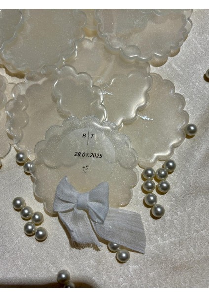 Epoksi Magnet Beyaz Esinti 20 Adet Dügün Nişan Söz Kına Hediyelikleri fiyatları