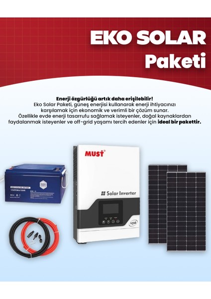 Eko Solar Paket - Güneş Enerji Sistemi
