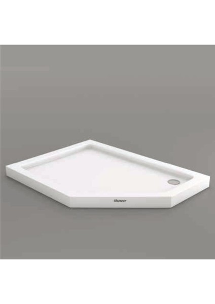 Stumpy Beşgen Sağ - Sol Duş Teknesi, Flat