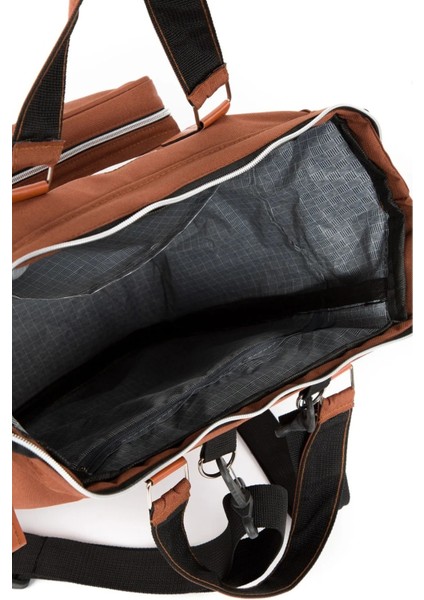 Anne Bebek Bakım Sırt Çantası Termal Biberonluk ve Bebek Arabası Askı Aparatlı