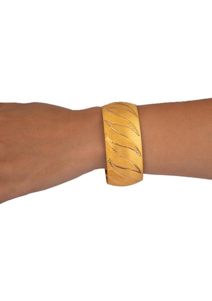 40 Gram (Gr) 40MM Rüzgar 1 Model Mega Bilezik 22 Ayar Yatırımlık Işçiliksiz fiyatları