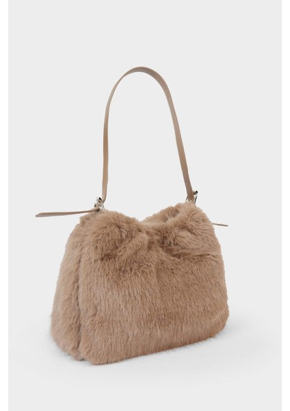 Kadın Pelüş Çapraz Çanta F1251AXNS fırsatları