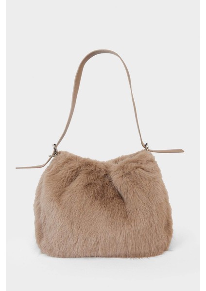 Kadın Pelüş Çapraz Çanta F1251AXNS