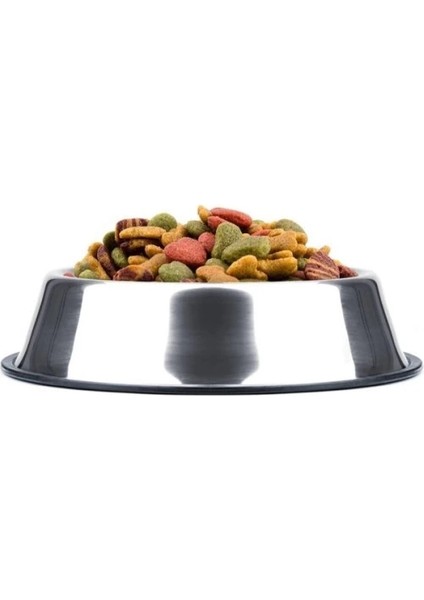 Paslanmaz Çelik Metal Mama Kabı 34 Cm. modelleri