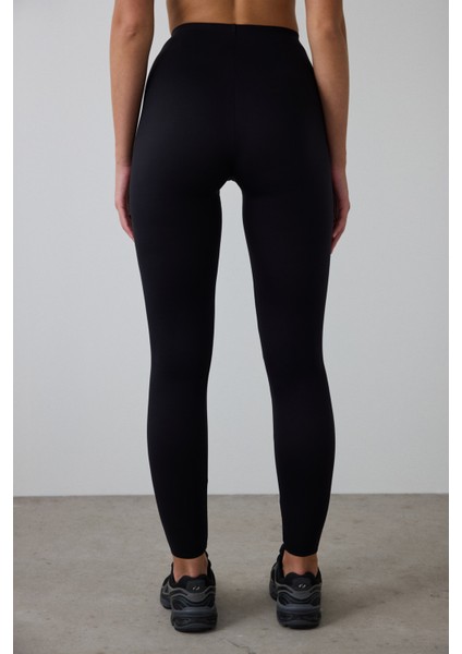 Siyah Yüksek Bel Miracle Fit Tayt indirimleri