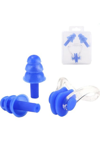 Silikon Burun ve Kulak Tıkayıcı Yüzücü Set