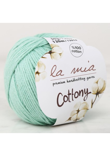 La Mia Cottony Yeşil Bebek El Örgü Ipi - P12 - 33565