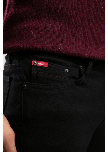 Jeff Normal Bel Dar Kesim Çok Dar Paça Siyah Erkek Jean Pantolon fırsatları