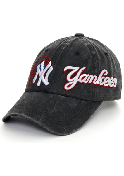 Ny Yıkamalı Şapka - (Özel Kolleksiyon)