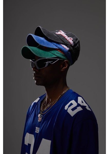 Ny Yıkamalı Şapka - (Özel Kolleksiyon)