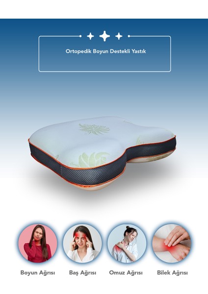 2 Adet Aloe Vera Kumaşlı Horlama Azaltıcı-Önleyici Yastık,ortopedik Cilt Dostu Visco Parçacıklı Yastık fiyatları