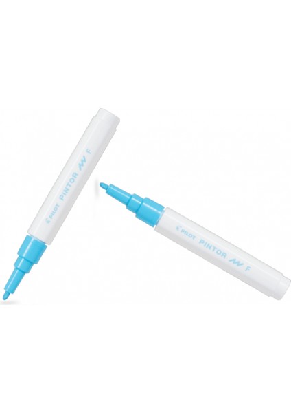 Pılot Pintor (F) Yuvarlak Uç Pastel Mavi ( Iki Adet )